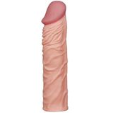 Zaga Oyun X Tender Gerçekçi Dokulu Penis Kılıfı 5 Cm Uzatmalı