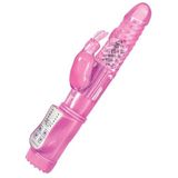 Zaga Oyun Yayo Oynar Başlıklı Tavşan Vibratör - Pembe