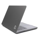ZAGG MacBook Protection MacBook Pro 16" M4/M3/M2/M1 Kılıf - Birinci Sınıf İki Parçalı Sert Kabuk Geçmeli Kılıf, Kaymaz Tutamaklı, Dayanıklı, Hafif, Çizilmeye Dayanıklı, Buzlu Kaplama, Dumanlı Siyah