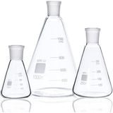 Zaglab Erlen Cam Dar Boyunlu Taksimatlı 1000 ml Boro 3.3 Glas