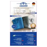 Zagori Sihirli Mikrofiber Temizlik Bezi İz Bırakmayan Deterjansız Kullanılabilen 3 lü Cam Bezi 40x60 Tek Ebat