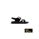 Zaim Kundura Erkek Siyah Hakiki Deri Sandalet 343501152-1 Siyah-40