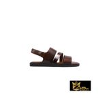 Zaim Kundura Erkek Taba Hakiki Deri Sandalet 343501008-1 Taba-41