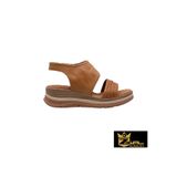 Zaim Kundura Kadın Kamel Hakiki Deri Sandalet 505320023-1 Kamel-36