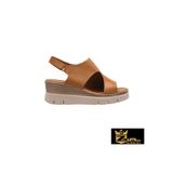 Zaim Kundura Kadın Kamel Hakiki Deri Sandalet 505323740-1 Kamel-38