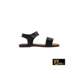 Zaim Kundura Kadın Siyah Hakiki Deri Sandalet 505320342-1 Siyah-37