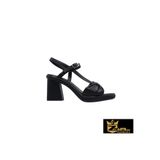 Zaim Kundura Kadın Siyah Hakiki Deri Sandalet 505320409-1 Siyah-37