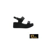 Zaim Kundura Kadın Siyah Hakiki Deri Sandalet 505320544-1 Siyah-36