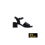 Zaim Kundura Kadın Siyah Hakiki Deri Sandalet 505321402-1 Siyah-40