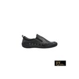 Zaim Kundura Unisex Siyah Hakiki Deri Ayakkabı 505080113-1 Siyah-39