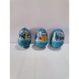 Zaini Smurfs Şirinler Glutensiz Sütlü Yumurta Çikolata 3 x 20 gr Tatlandırıcı İçermez