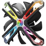 Zalman 120MM 1500RPM Ters Çark Fan Tasarımlı Argb Fdb Kasa Fanı - Siyah
