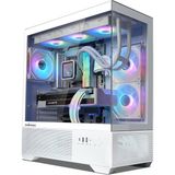 Zalman Chronıx V2 Atx Mıd Tower Beyaz Kasa 1 x USB 2.0, 1 x USB 3.0, 1 x USB Type-C (5 Gbps),1 x Mikrofon, 1 x Kulaklık, 3 x 120MM Argb Fan