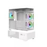 Zalman Chronıx V2 Atx Mıd Tower Beyaz Kasa 1Xusb 2.0, 1Xusb 3.0, 1Usb Type-C (5 Gbps),1Xmikrofon, 1Xkulaklık, 3X120mm Argb Fan