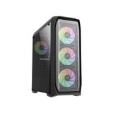 Zalman N5 Mf ATX Mid Tower 4 RGB Fanlı 1 x Kulaklık, 1 x Mikrofon, 2 x USB 2.0, 1 x USB 3.0, Fan Kontrol, Renkli Akralik Panel, PCI/AGP365 mm Bilgisayar Kasa