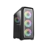 Zalman N5 Mf (Se) 4 Adet Rgb Fanlı Megamax 600W 80 Siyah Mesh Metal Panel Gaming Oyuncu Kasası