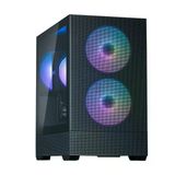Zalman P30 Aır Black Atx Mıd Tower Sıyah Kasa 1Xusb 3.0, 1Xusb Type-C, 1Xmikrofon, 1Xkulaklık, 3X140mm Argb Fan