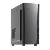 Zalman T8 PC Mid Tower Case, ATX RGB kasa PC oyun fanlı, siyah