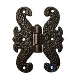 Zamak Kelebek Menteşe - Büyük, 50X67MM, Oksit, 1 Adet - Lisinya