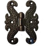 Zamak Kelebek Menteşe - Büyük, 50X67MM, Oksit, 1 Adet - Renkli