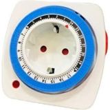 Zaman Ayarlı Priz Mekanik Ayarlanabilir Timer Saati Hsplinm-66