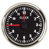 ZAMAN SAATİ ÇAP 52mm SİYAH TEKNE YAT