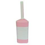 Zambak ZP-150 Karışık Renk Plastik Elegant Muhafazalı Tuvalet Klozet Fırça Takımı