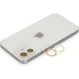 Zamerya Iphone 11 Renkli Kamera Lens Koruma Cam - Sarı-Turuncu