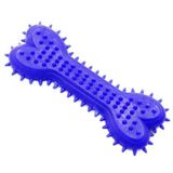Zampa 15x6 cm Plastik Dikenli Kemik Köpek Oyuncağı