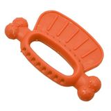 Zampa 18x10 cm Plastik Tutmalı Kemik Köpek Oyuncağı