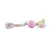 Zampa 36 cm Karışık Renkli Ballrope İpli Top Köpek Oyuncağı