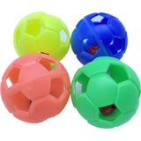 Zampa 4 cm 4'lü Çıngıraklı Futbol Topu Kedi Oyuncağı