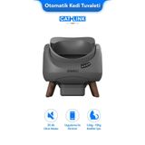 Zampa CATLINK Üstü Açık Otomatik Kedi Tuvaleti - Scooper Open-X