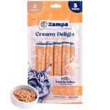 Zampa Creamy Delight Kitten Ton Balıklı Krema Yavru Kedi Ödülü 5x16 Gr