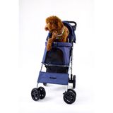 Zampa Favorite Kedi Köpek Arabası Lacivert SP02PN 46x78x99 Cm SP02P-N