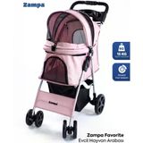 Zampa Favorite Kedi & Köpek Arabası Pembe