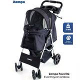 Zampa Favorite Kedi & Köpek Arabası Siyah