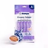 Zampa Krill ve Ton Balıklı Krema 5x16 gr Kedi Ödül Maması