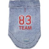 Zampa Light Blue Denim Kot Kedi ve Köpek Yeleği 2xlarge