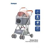 Zampa Move Kedi ve Köpek Arabası 51x66x98cm (Pembe)