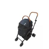Zampa Orbit Bl01t-B Siyah Kedi Köpek Arabası - Katlanabilir, Hafif, Fileli Tasarım