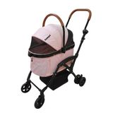 Zampa Orbit Bl01t-P Pembe Kedi Köpek Arabası - Hafif, Katlanabilir, Fileli Tasarım