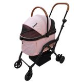 Zampa Orbit Pembe 50x70x100 cm Kedi ve Köpek Arabası
