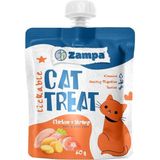 Zampa Puding Kedi Ödülü Tavuklu Etli Karidesli 60 gr - 1