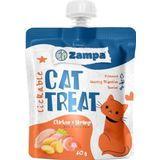 Zampa Puding Kedi Ödülü Tavuklu Etli Karidesli 60 Gr