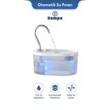 Zampa Pwf-01 Oval Pet Otomatik Su Pınarı 3.2L - Kediler Ve Köpekler İçin Taze Su Çözümü