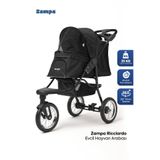 Zampa Ricciardo Kedi Köpek Arabası Siyah Sp05cs-B 54X104x101 Cm