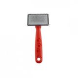 Zampa Slikon Top Başlıklı Small 14x6 cm Kırmızı Kedi ve Köpek Fırçası