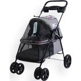 Zampa SP01-G Tourist Gri 46x85x91.5 cm Kedi ve Köpek Arabası