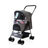 Zampa SP02XK-G 42x69,5x88 cm Gri Showtime Kedi ve Köpek Arabası